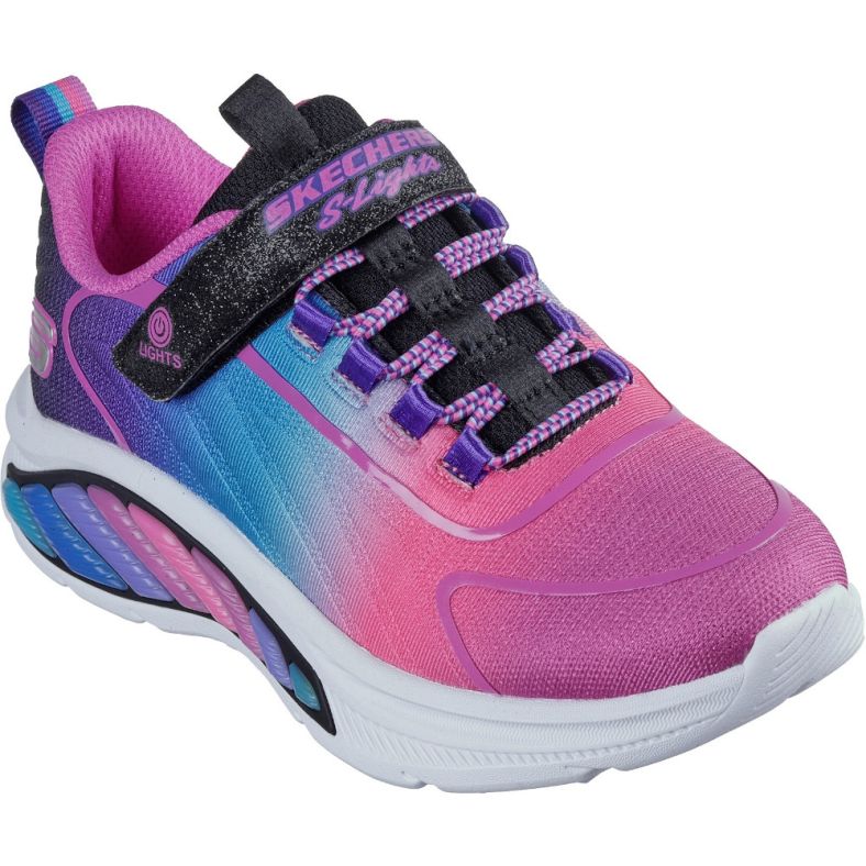 Skechers Girls Rainbow Cruisers Trainers Outdoor Look