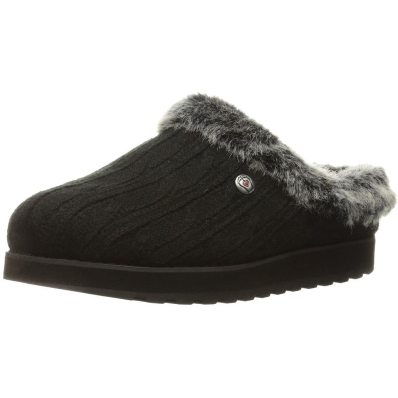 skechers fuzzy slippers