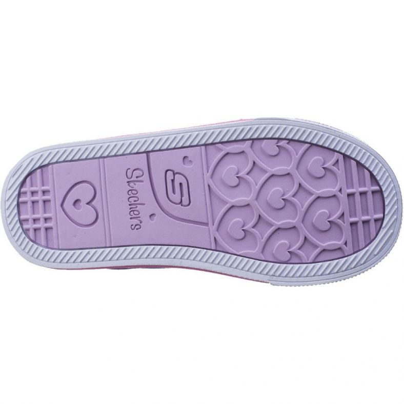 Skechers Girls Shuffles Glitter Crush Twinkle Glitter Bejewelled Shoes Outdoor Look