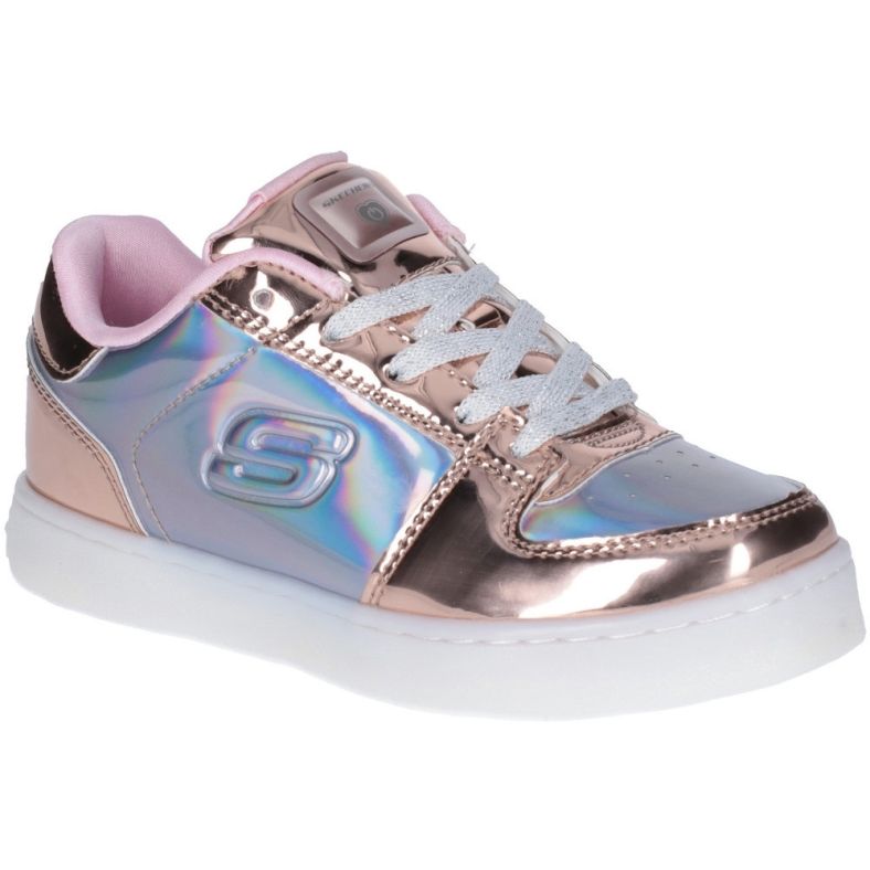 skechers metallic trainers