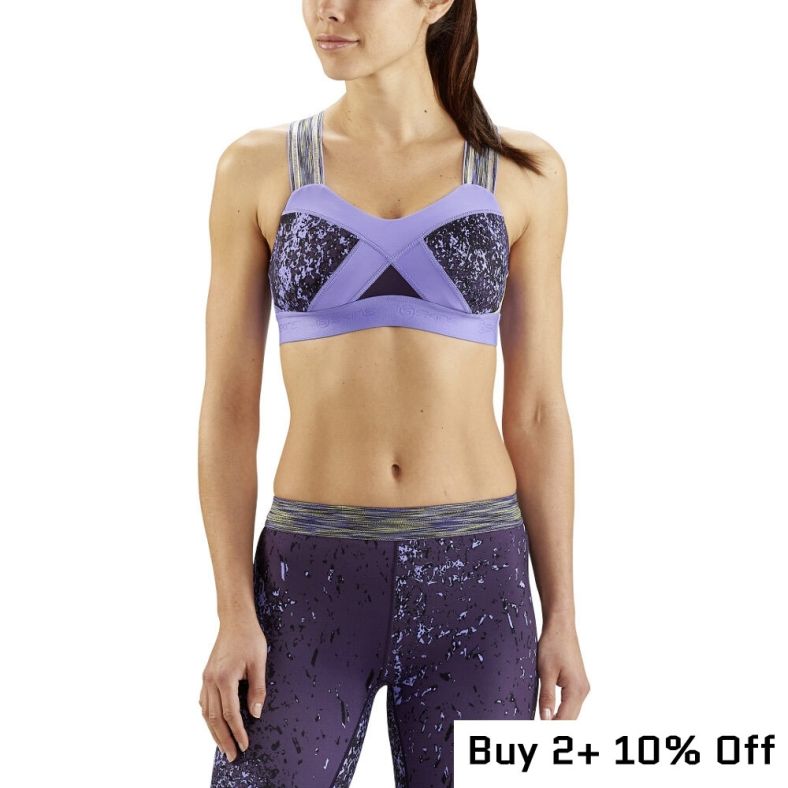 Skins Womens Ladies DNAmic Full Support Running Fitness Sports Bra