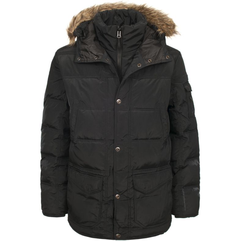 trespass feather down jacket