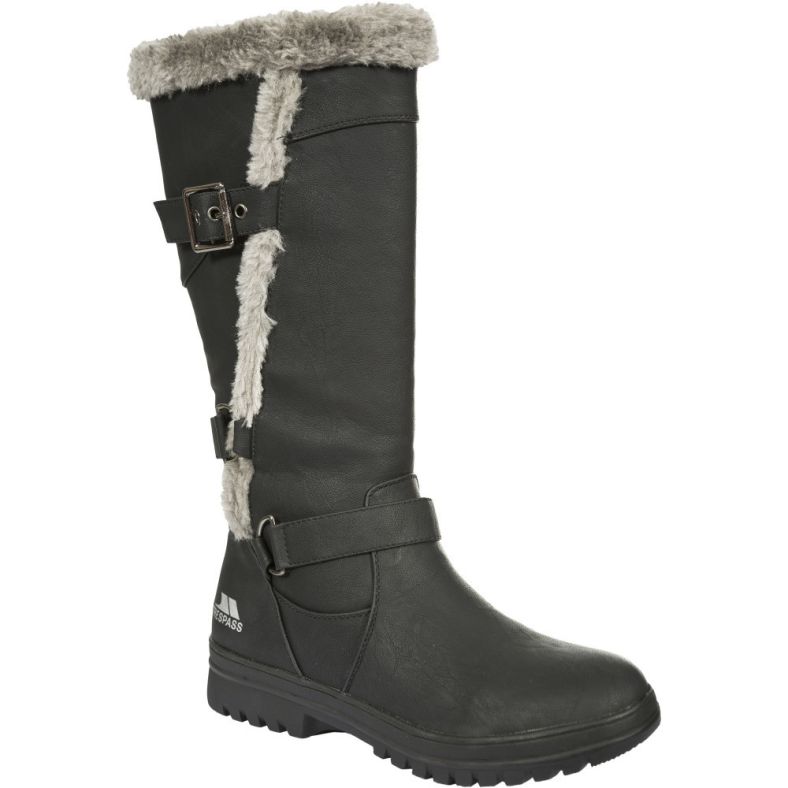 faux fur lined winter boots