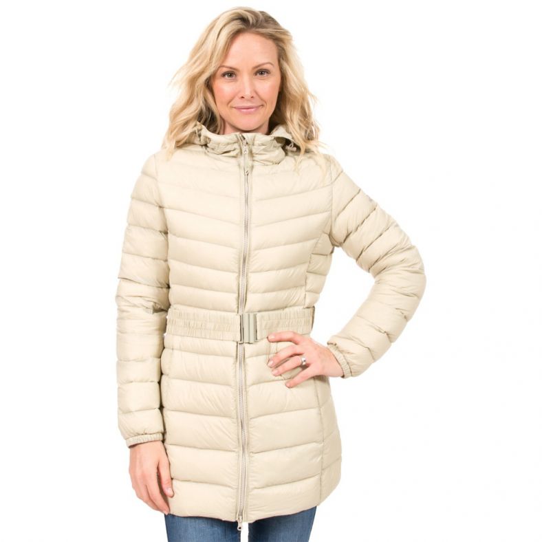 trespass feather down jacket