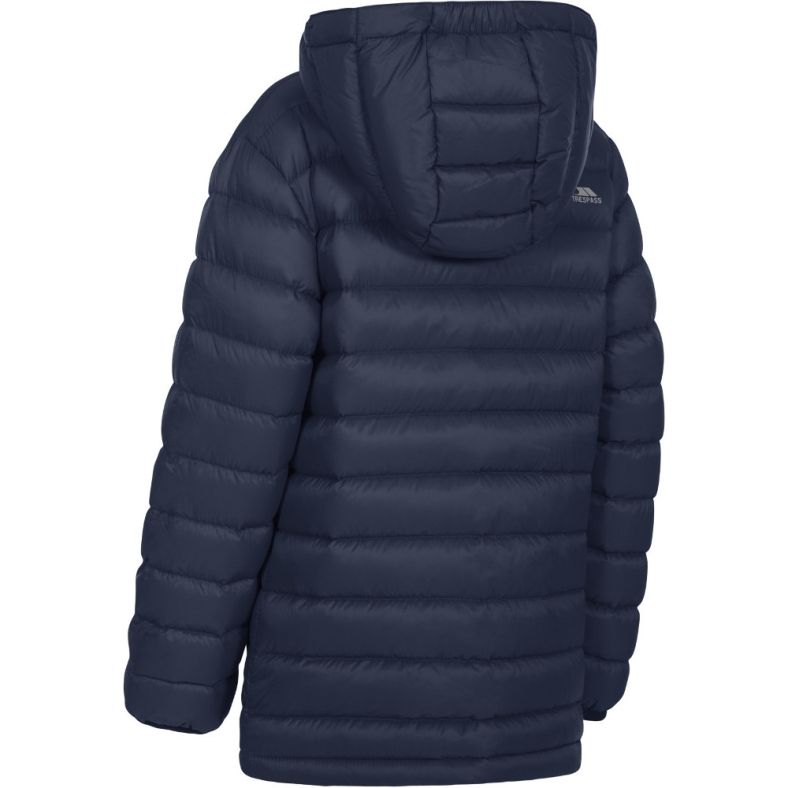 Trespass Girls Morley Ultra Lightweight Packable Down Jacket Coat Outdoor Look