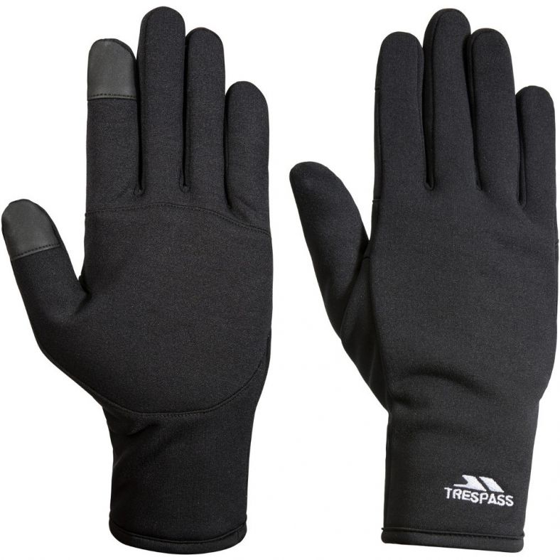 Trespass Mens Poliner Power Stretch Conductive Casual Gloves