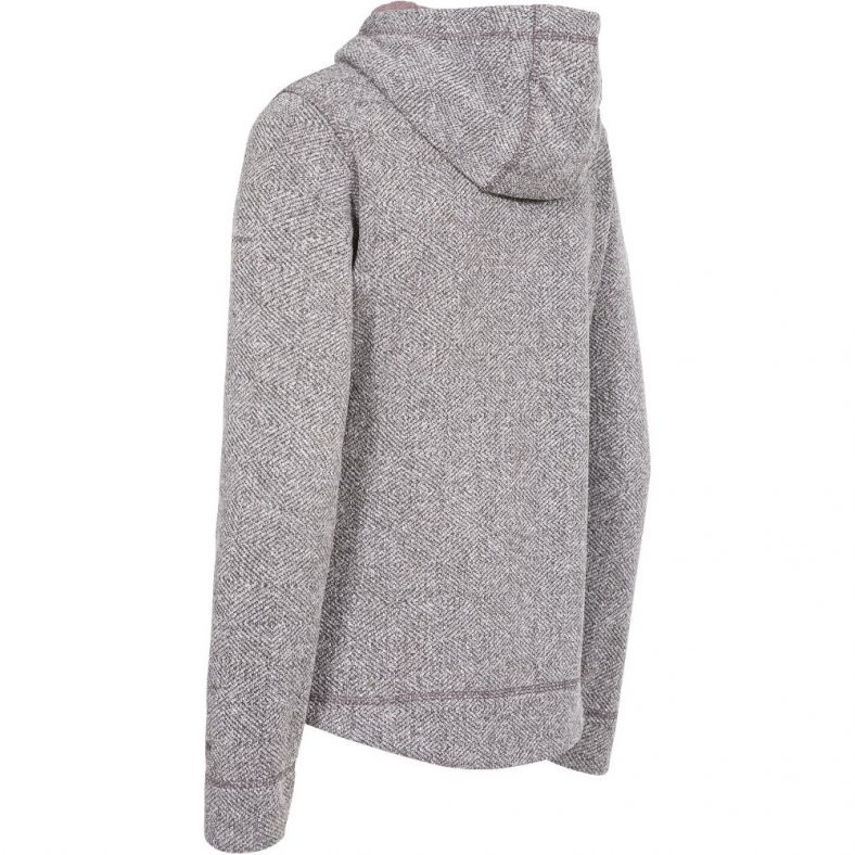 Trespass Womens Reserve Full Zip Hooded Fleece Jacket Outdoor Look