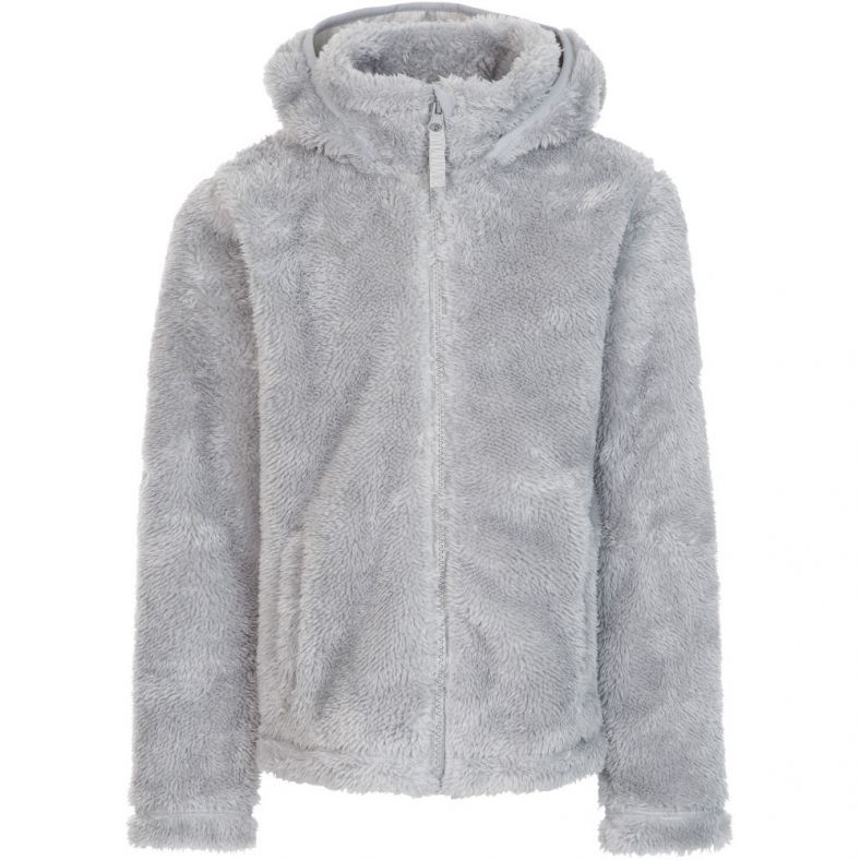 Trespass Girls Violetta AT400 Full Zip Fluffy Fleece Jacket Outdoor Look
