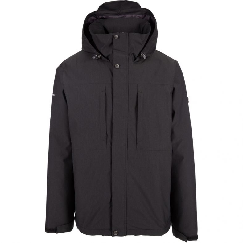 Trespass rainy day on sale waterproof jacket white