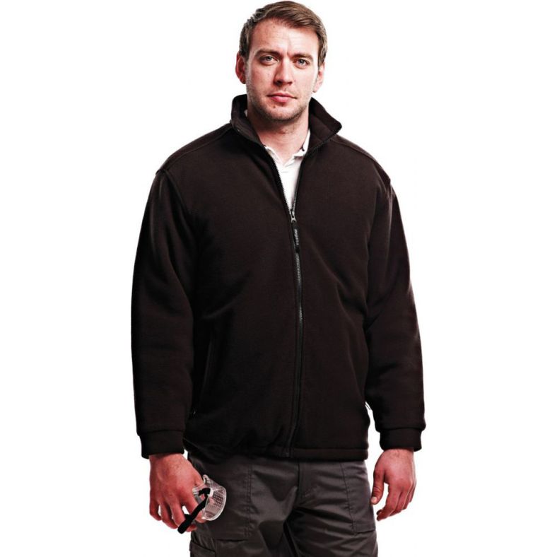 REGATTA ASGARD II Men's Quilted Fleece Jacket Warm Insulation Black or Navy 