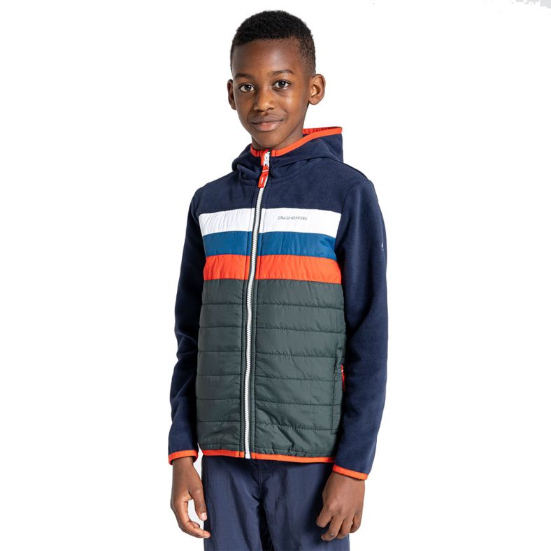 Craghoppers Boys Brady Hybrid Ecoshield Jacket Outdoor Look