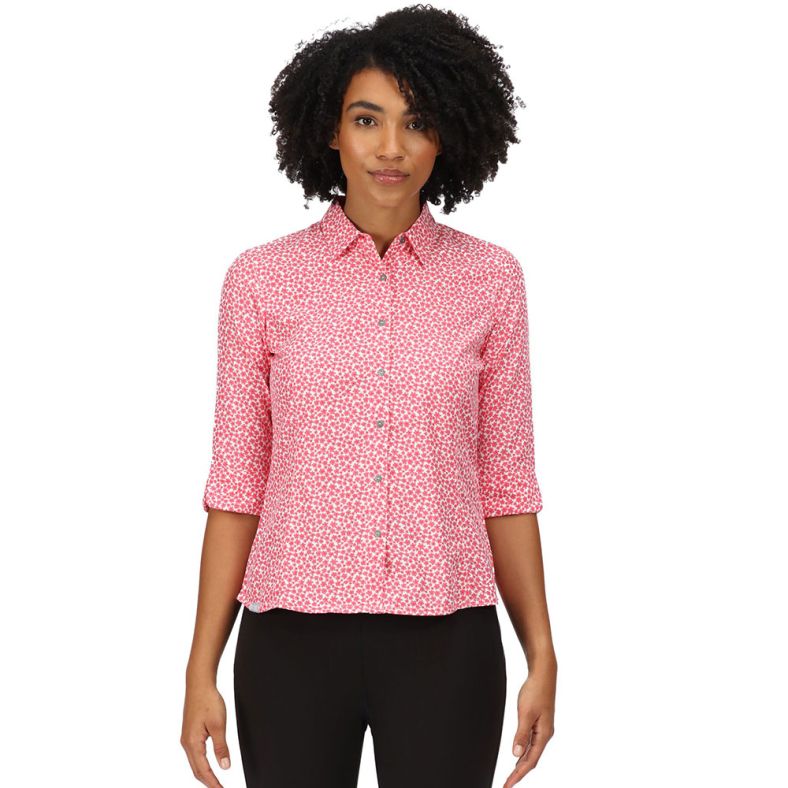 Regatta Womens Nimis IV Quick Drying Long Sleeve Shirt Outdoor Look