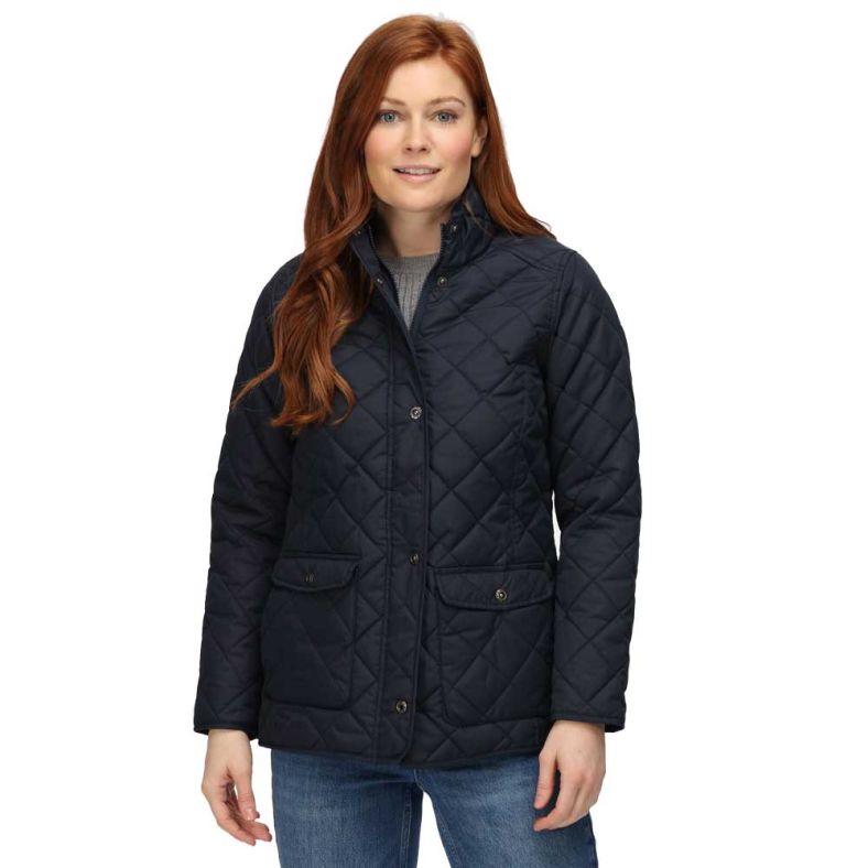 Ladies regatta deals quilted jacket