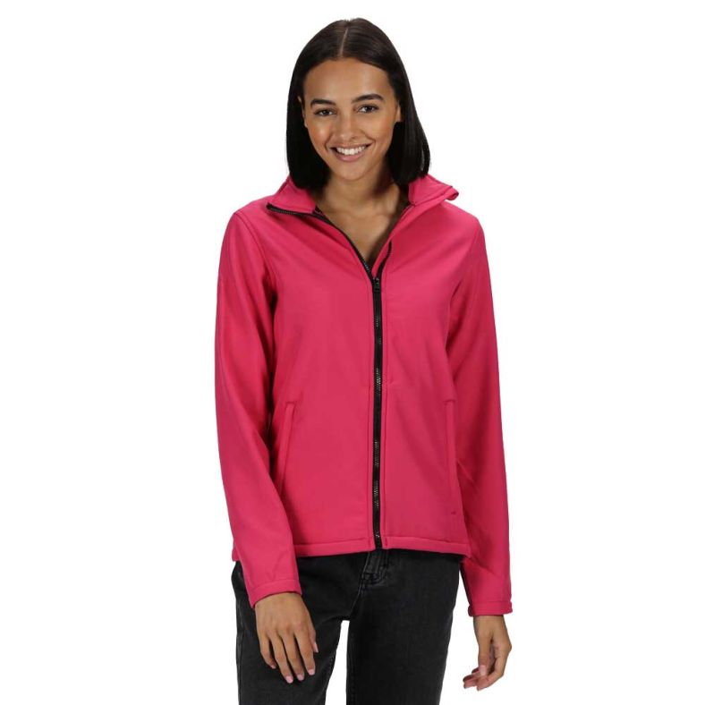 Regatta Womens Ablaze Printable Softshell Workwear Jacket | Outdoor Look