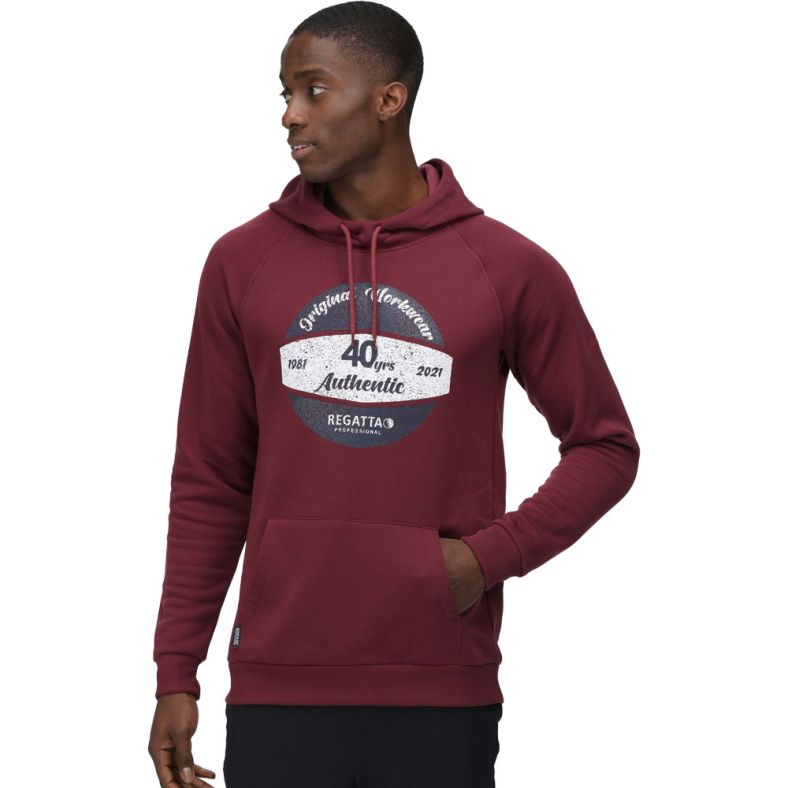 Regatta Professional Mens 40 Years Graphic Hoodie Outdoor Look