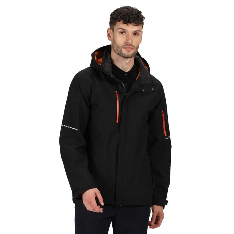 Men's exosphere waterproof shop jacket black