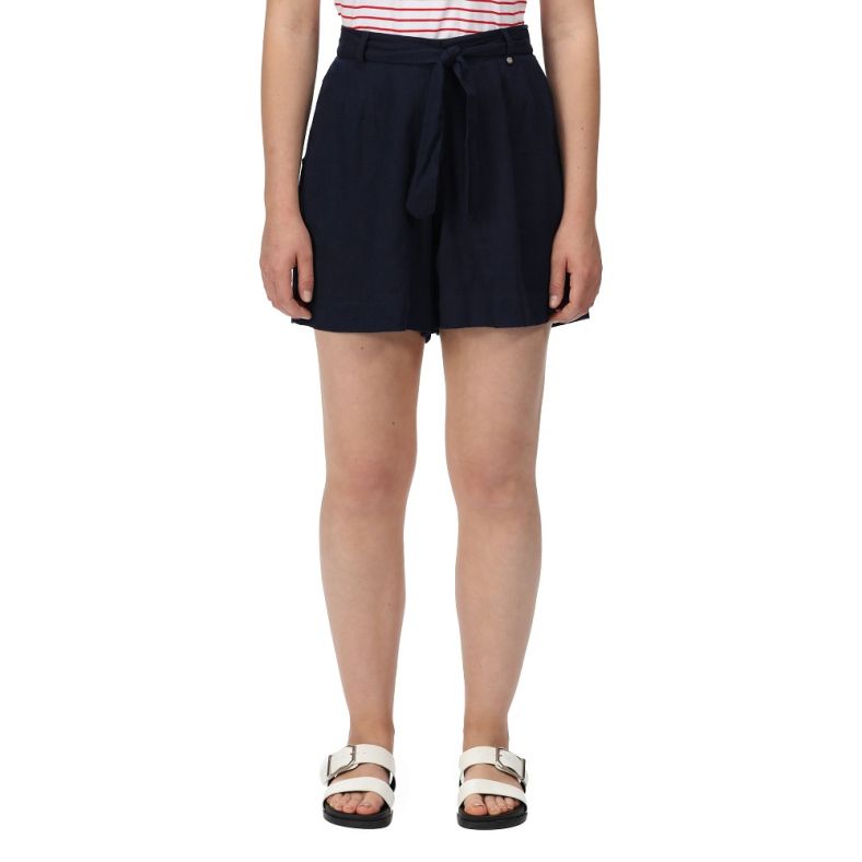 Regatta Womens Sabela Tie Belt Summer Casual Shorts Outdoor Look