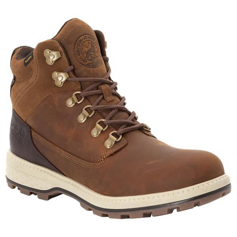 Jack Wolfskin Mens Jack Texapore Mid Leather Walking Boots | Outdoor Look