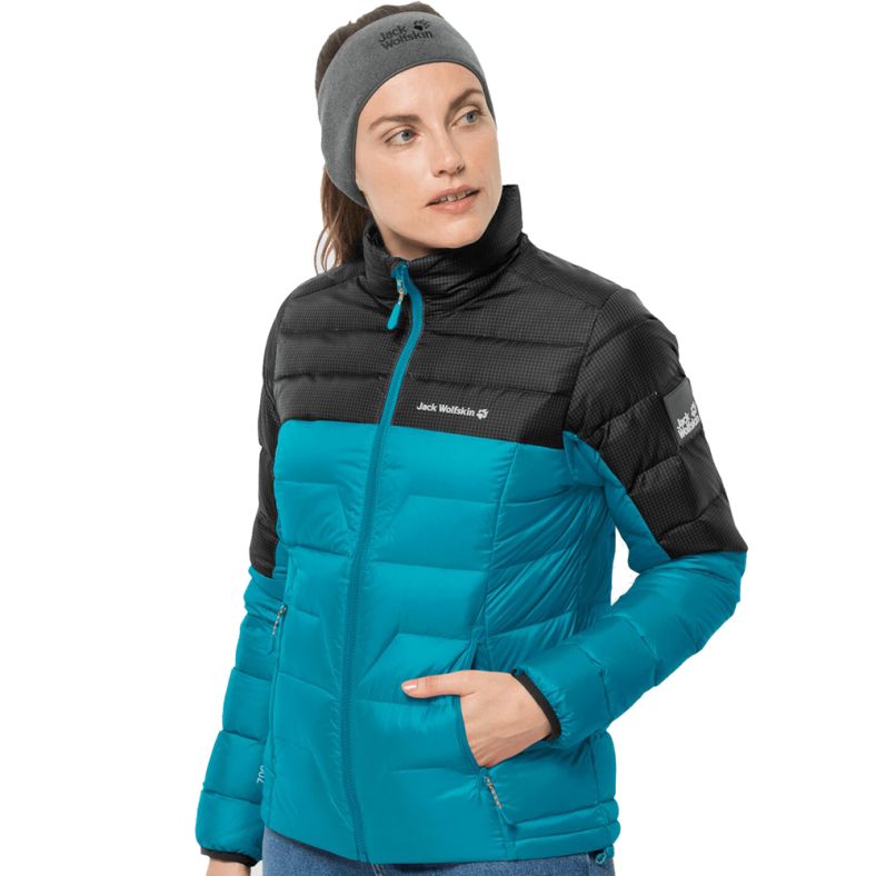 Jack Wolfskin Womens DNA Tundra Windproof Warm Down Coat Outdoor Look