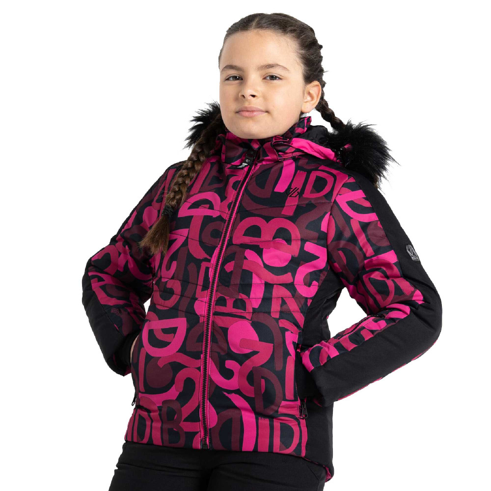 Dare 2B Girls Ding Padded Insulated Hooded Jacket Coat 3 Years - Chest 23’ (58.5cm)