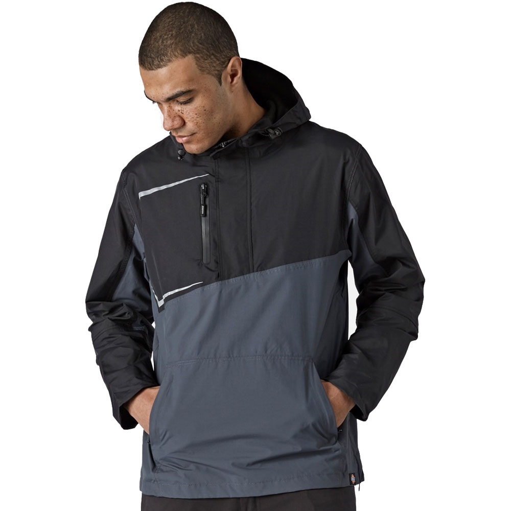 Dickies Mens Generation Overhead Half Zip Waterproof Jacket XL - Chest 44-46’