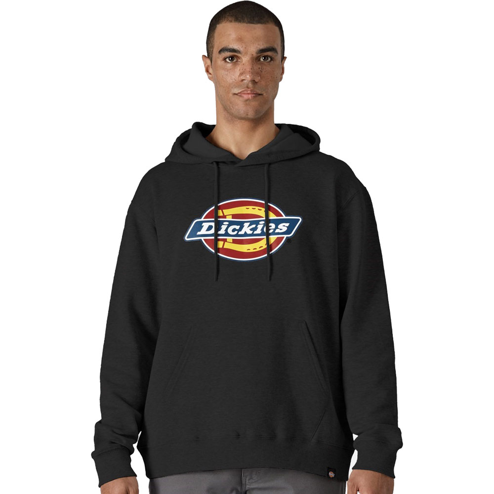 Dickies Mens Logo Graphic Relaxed Fit Fleece Hoodie L - Chest 41-43’
