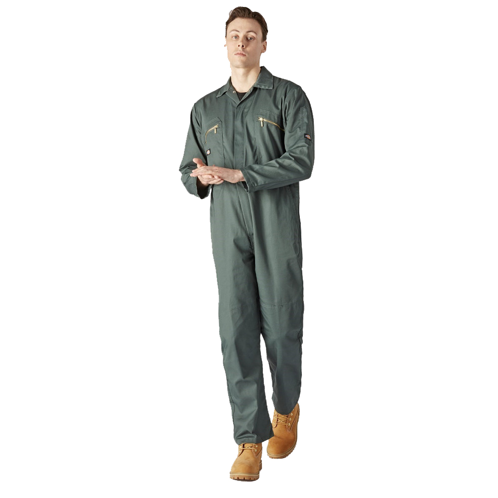 Dickies Mens Redhawk Zipped Boiler Suit Coverall 3XL - Chest 50-52’