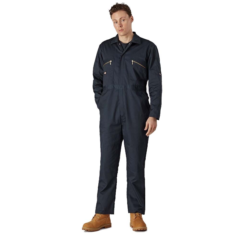 Dickies Mens Redhawk Zipped Boiler Suit Coverall L - Chest 41-43’