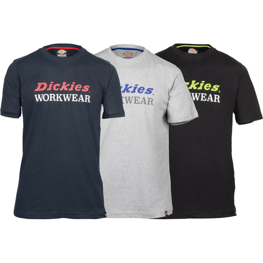 Dickies Mens Rutland 3 Pack Graphic T-shirt Extra Large