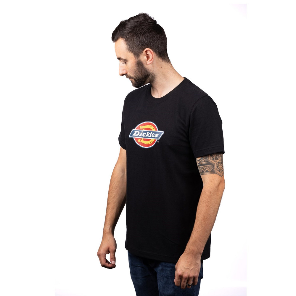 Dickies Mens Heavyweight Tricolor Logo Short Sleeve T Shirt M - Chest 38-40’
