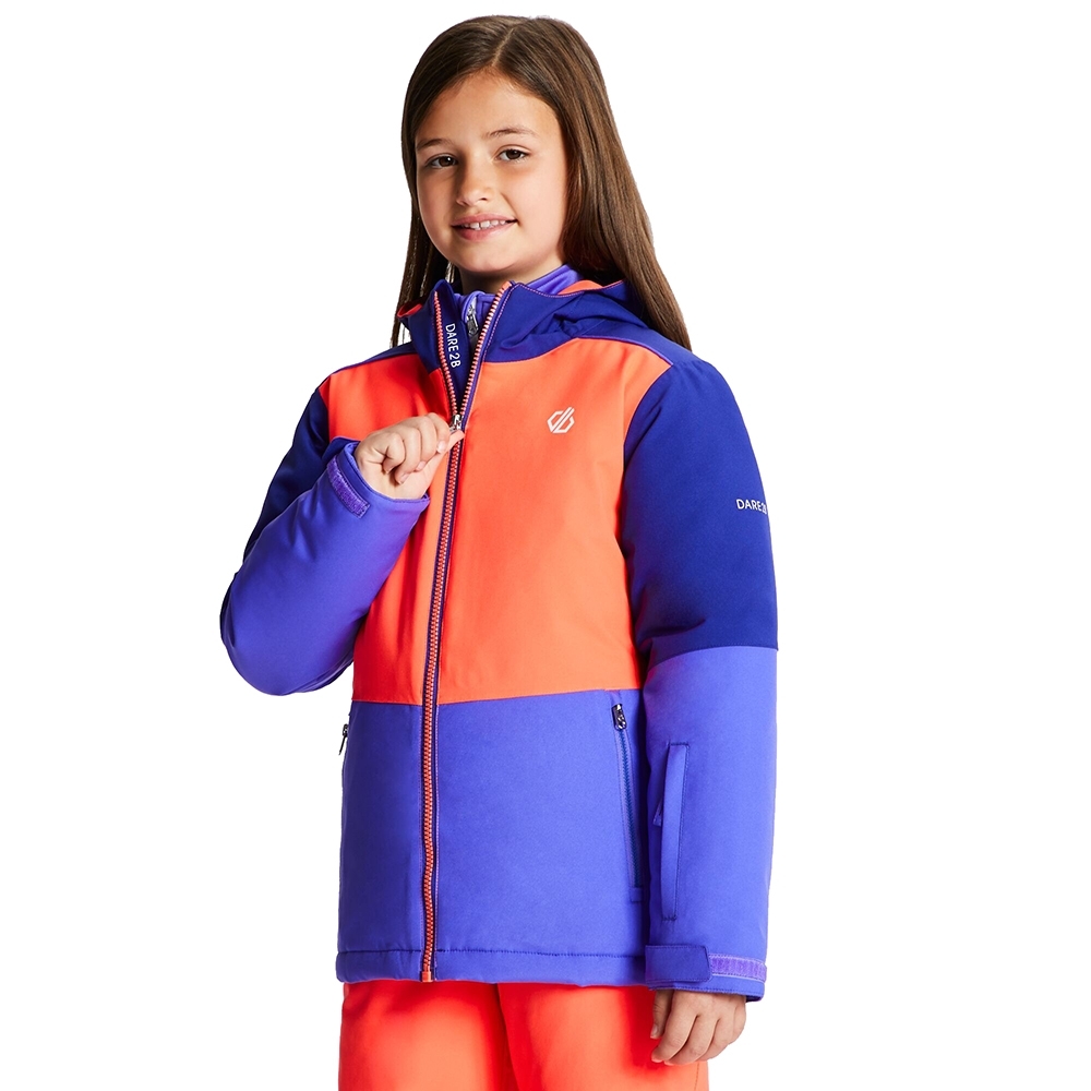 Dare 2b Boys Aviate Water Repellent Hooded Ski Jacket 11-12 Years- Chest 28’ (71cm)