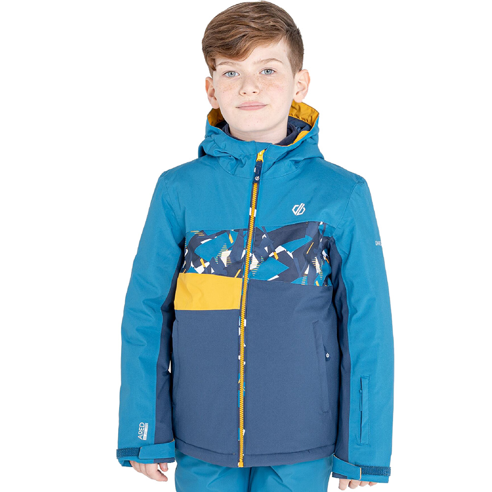 Dare 2b Boys Humour Waterproof Breathable Hooded Coat 13 Years- Chest 30-32’, (76-82cm)