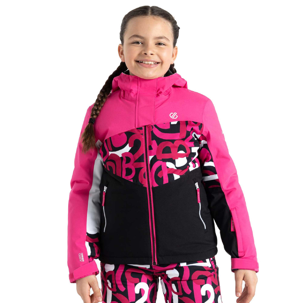 Dare 2B Girls Humour II Waterproof Breathable Ski Jacket 7-8 Years- Chest 25’ (64cm)