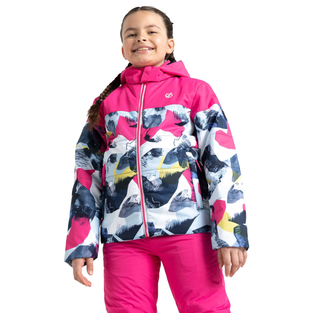 Dare 2B Girls Liftie Full Zip Padded Waterproof Ski Jacket 5 Years - Chest 23.5’ (60cm)