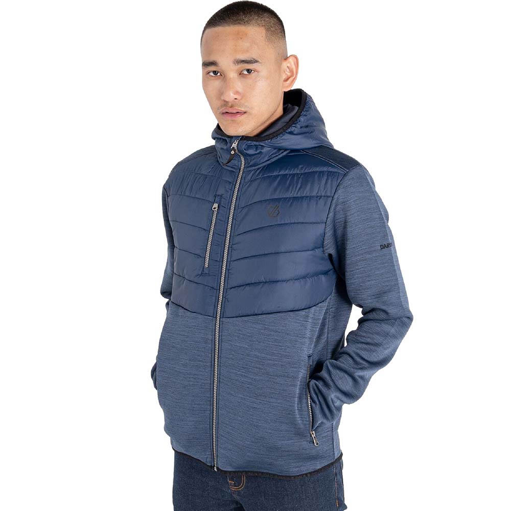 Dare 2b Mens Narrative II Hooded Padded Fleece Jacket M - Chest 40’ (102cm)
