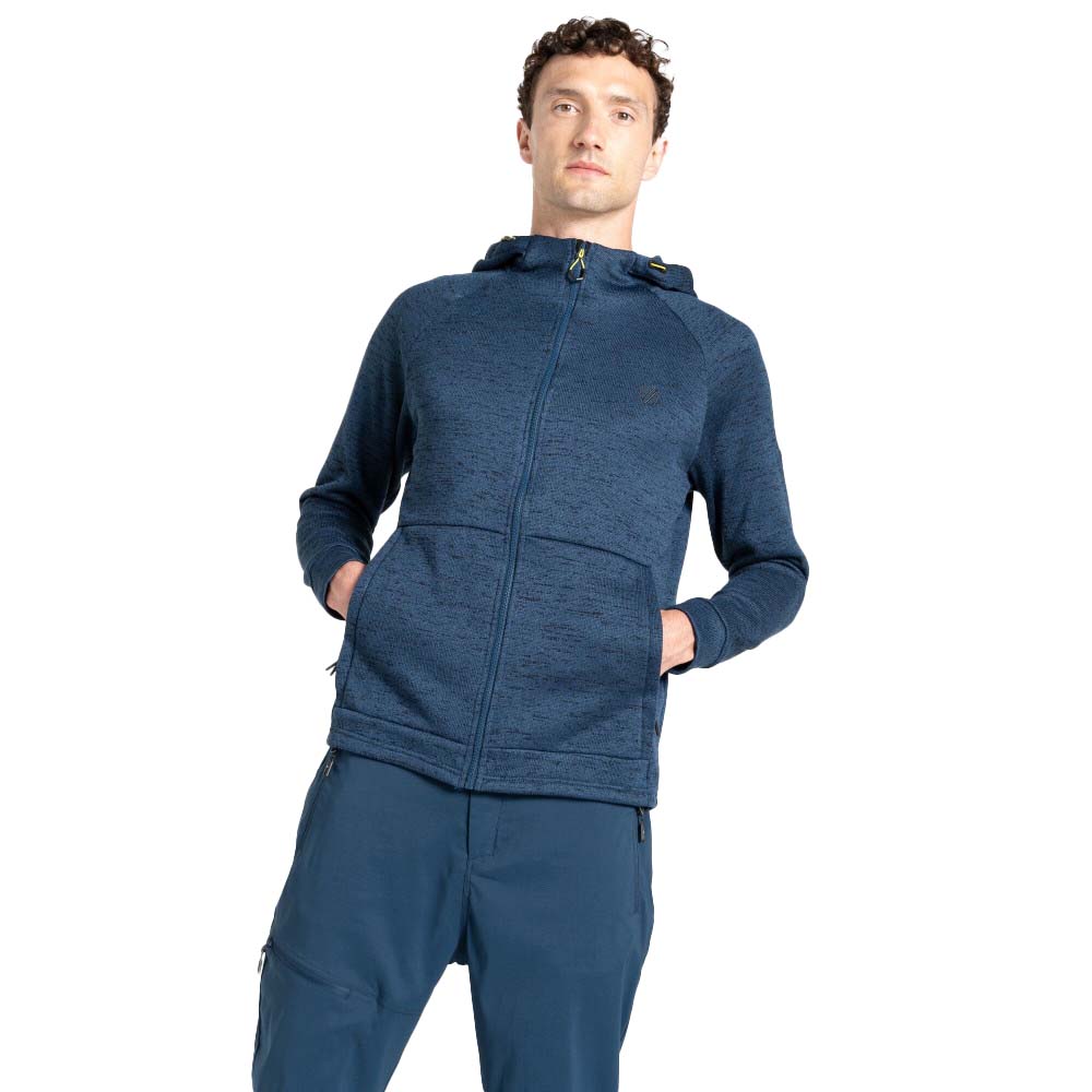 Dare 2B Mens Shielding Full Zip Hooded Fleece Jacket XXL - Chest 47’ (119cm)
