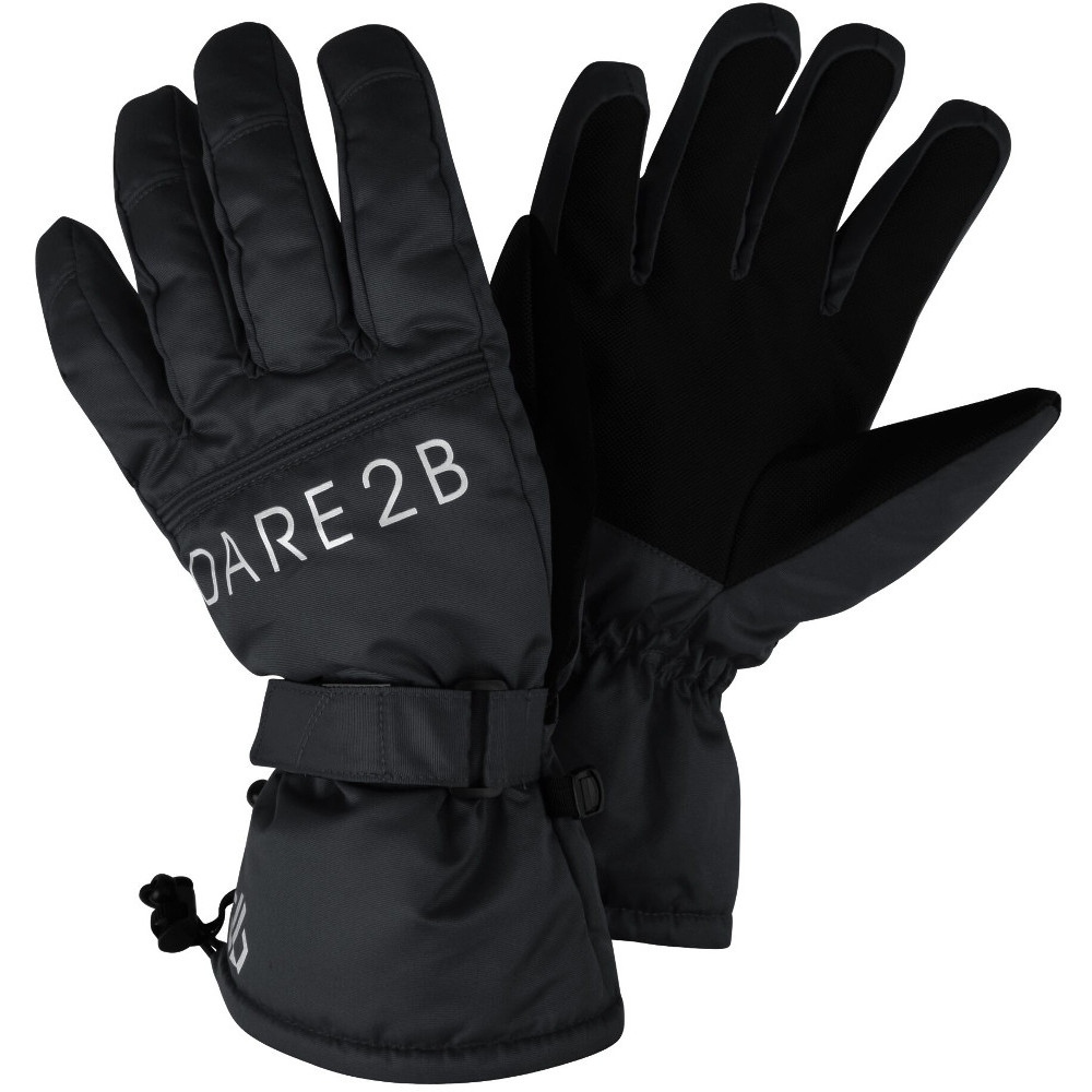 Dare 2b Mens Worthy Water Repellent Warm Winter Ski Gloves L-Palm 8.5-9.5’ (21.5-24cm)