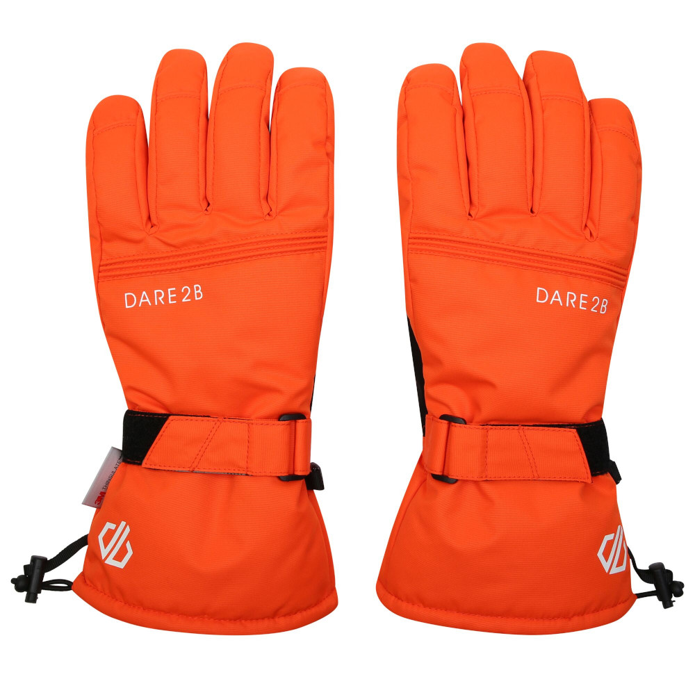 Dare 2b Mens Worthy Water Repellent Warm Winter Ski Gloves XL-Palm 9.5-10.5’ (24-26.5cm)
