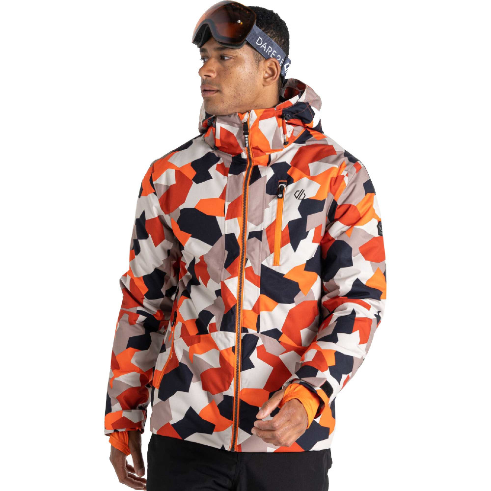 Dare 2B Mens Edge Waterproof Hooded Insulated Ski Jacket L - Chest 42’ (107cm)