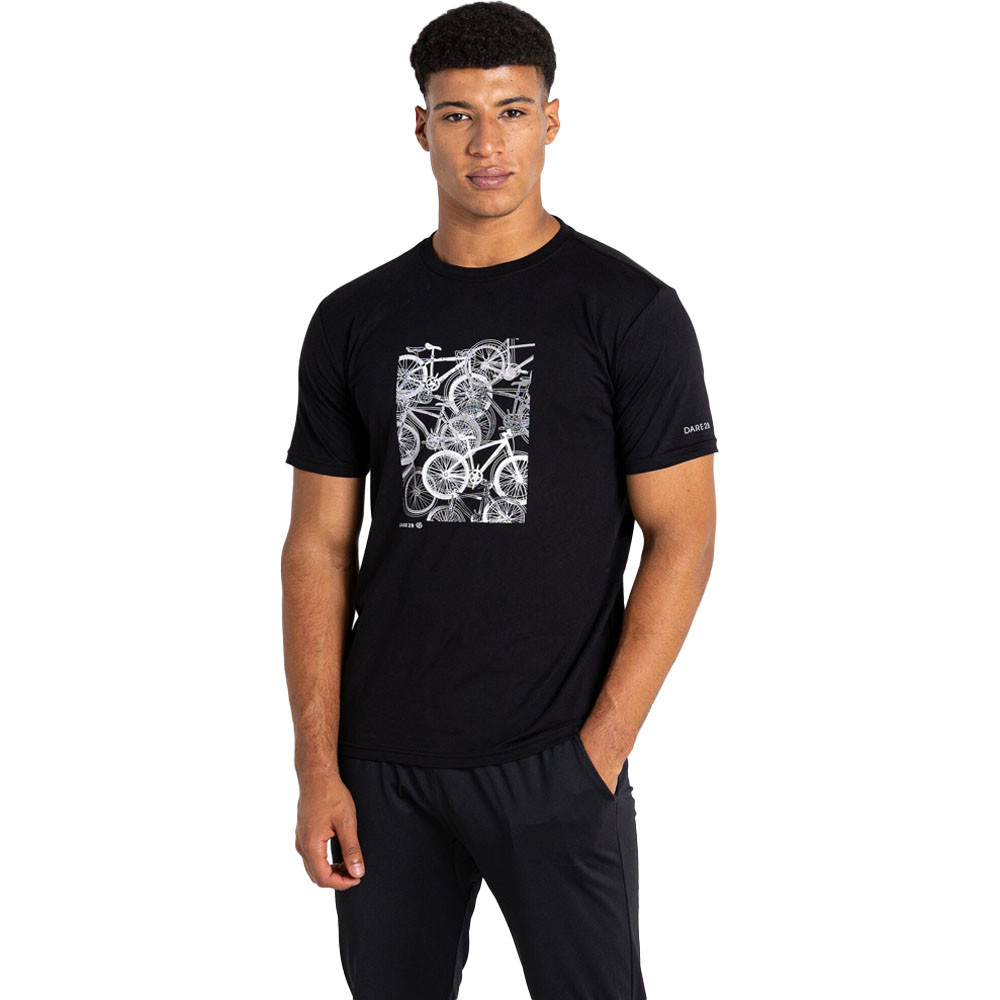 Dare 2B Mens Fundament Graphic T Shirt XXL - Chest 47’ (119cm)
