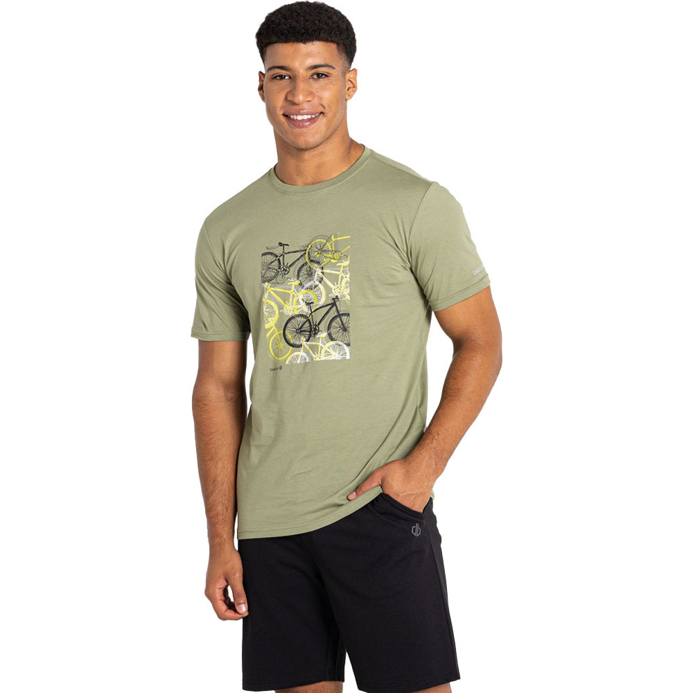 Dare 2B Mens Fundament Graphic T Shirt XL - Chest 44’ (112cm)