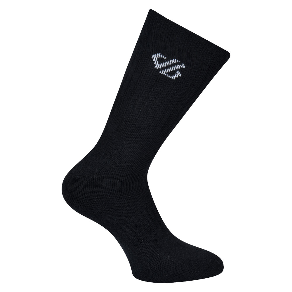 Dare 2b Mens 3 Pack Ribbed Cuff Essential Sport Socks UK Size 3-5