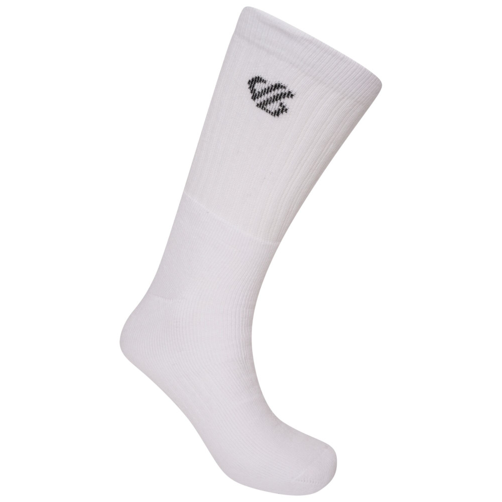 Dare 2b Mens 3 Pack Ribbed Cuff Essential Sport Socks UK Size 6-8