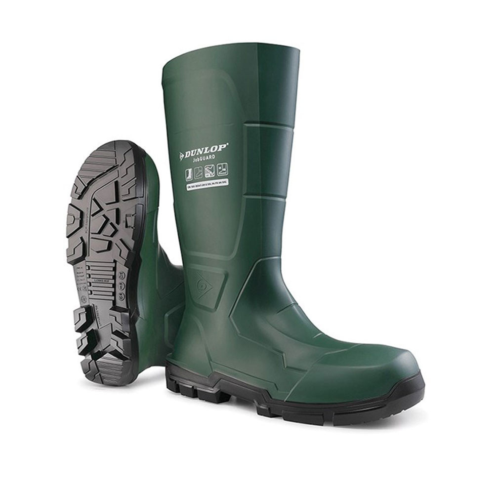 Dunlop Mens JobGUARD Heavy Duty Wellington Boots UK Size 9 (EU 43)