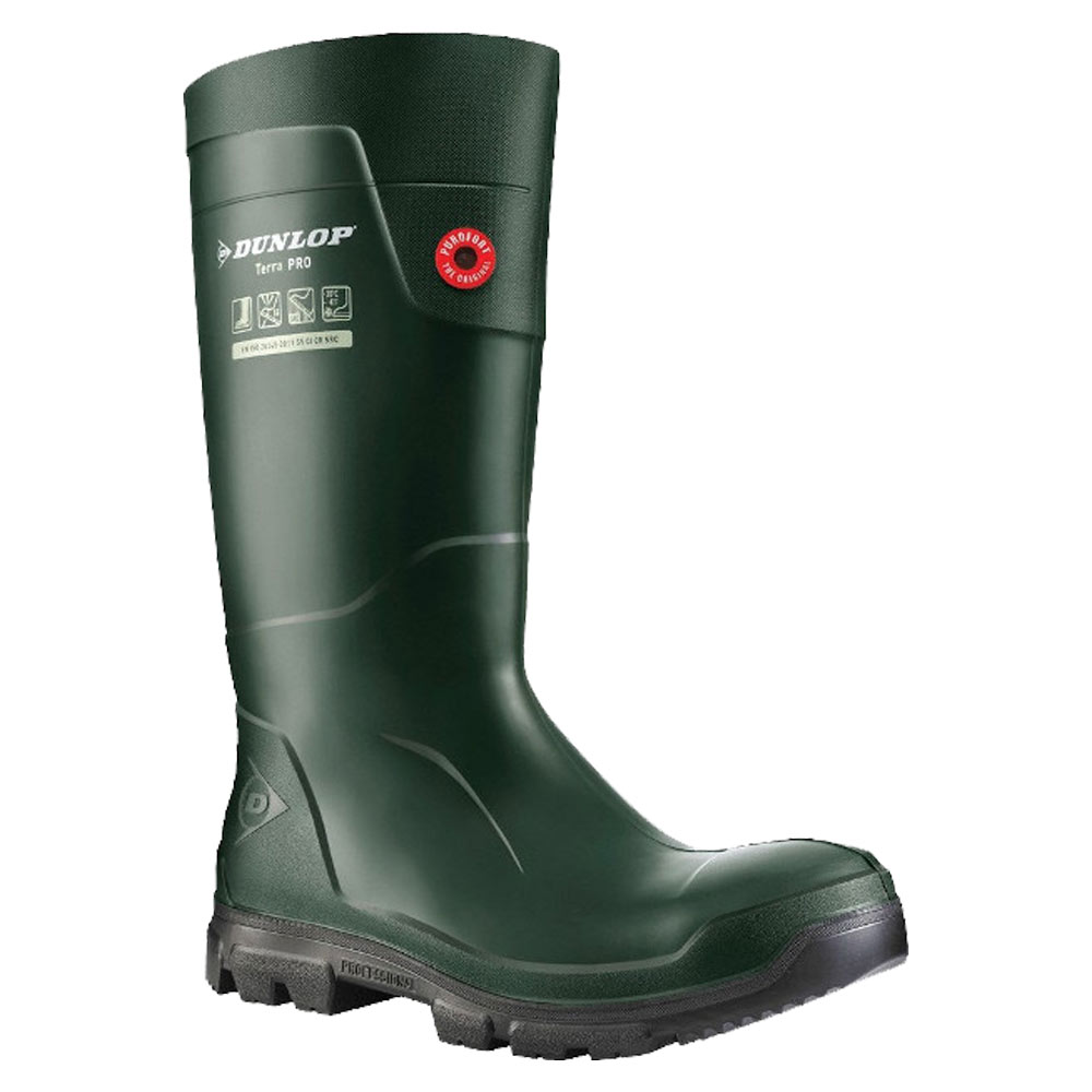 Dunlop Mens TerraPro Steel Toe Cap Full Safety Wellingtons UK Size 9 (EU 43)