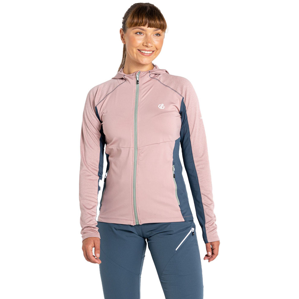 Dare 2B Womens Convey II Core Stretch Full Zip Fleece Jacket 12 - Bust 36’ (92cm)
