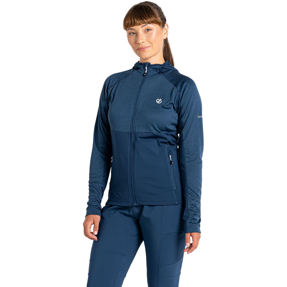 Dare 2B Womens Convey II Core Stretch Full Zip Fleece Jacket 18 - Bust 42’ (107cm)