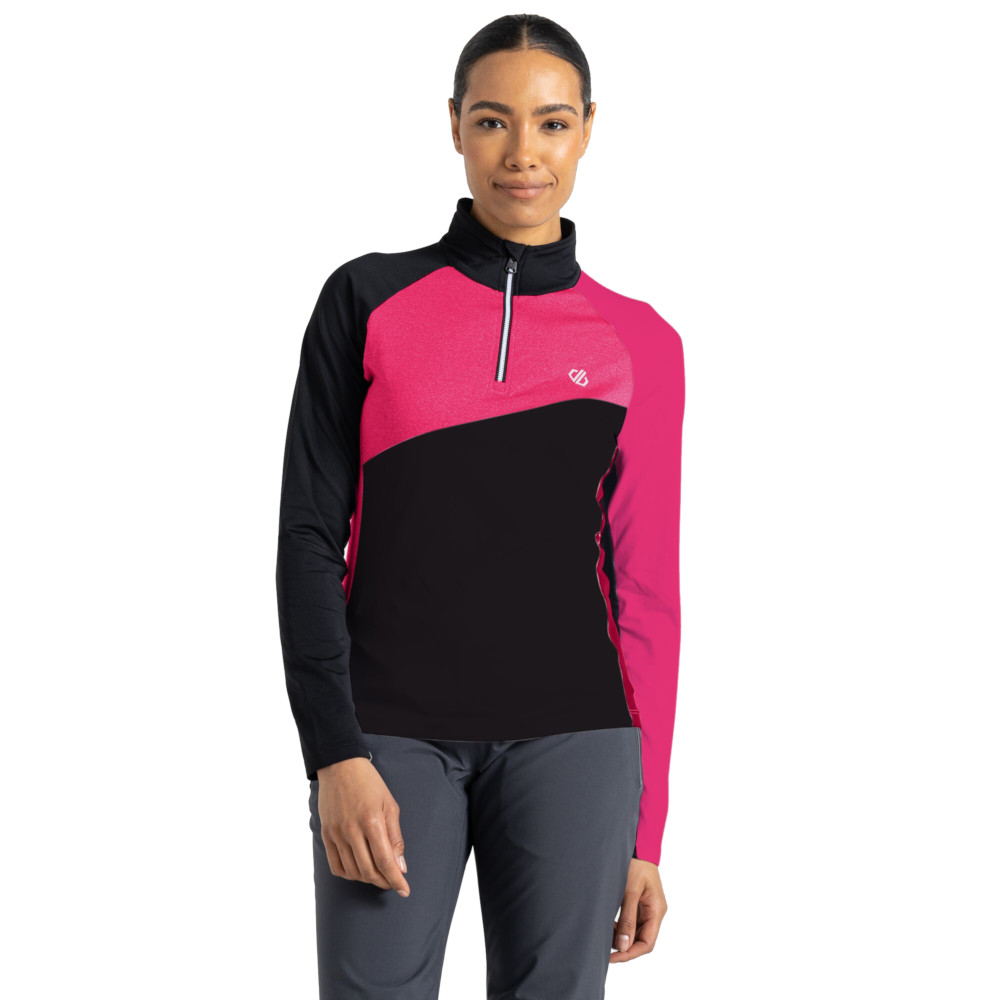 Dare 2B Womens Ice Core Stretch Quarter Zip Fleece Jacket 20 - Waist 36’ (91cm)