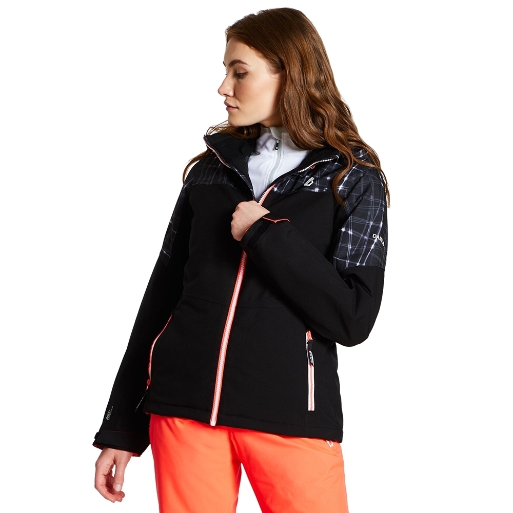 Dare 2b Womens Purview Waterproof Breathable Ski Coat Jacket UK Size 20- Chest Size 44 (112cm)