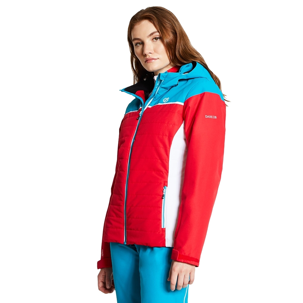 Dare 2b Womens Sightly Waterproof Breathable Ski Coat Jacket UK Size 14- Chest Size 38’ (97cm)